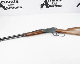 Winchester 94 is THE classic whitetail deer rifle, especially here in the East, but useful throughout various regions of the country. Its caliber is .32 Winchester Special, that was designed in the early 1900’s as a rimmed smokeless powder cartridge. It’s an excellent short/medium range cartridge for deer etc. If you have wanted a beautiful, fast to the shoulder 94, take this opportunity. Manufactured in 1956, this rifle is in excellent condition showing normal signs of use and wear. 