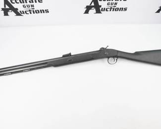 Thompson/Center Arms was an American firearms company based in Springfield, Massachusetts. The company was best known for its line of interchangeable-barrel, single-shot pistols and rifles. Thompson/Center also manufactured muzzle-loading rifles and was credited with creating the resurgence of their use in the 1970s. The Thompson Center New Englander is a meat and potatoes rifle. Maybe not real fancy, but good shooters. They have a 1:48 twist barrel which means they will shoot roundball and conical bullets. This Rifle is in good condition showing signs of use and wear.