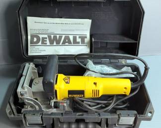 DeWalt Plate Joiner Model DW682, With Instructions, In Hard Case