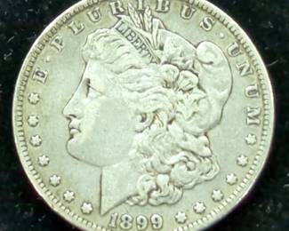 1899 O Morgan Silver Dollar