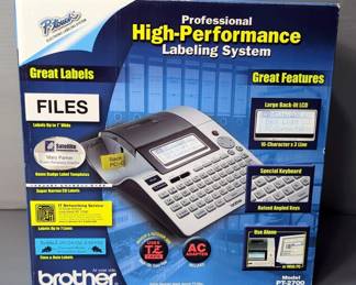 Brother P-Touch Electronic Labeling System Model PT-2700, In Box