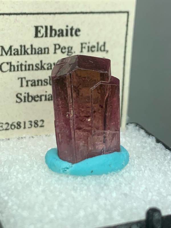 Elbaite - Malkhan Peg. Field Siberia, Russia