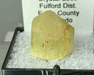 Fluorapatite - Crystal Lode Fulford Dist. Eagle Co., Colorado