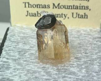 Topaz and Bixbyite - Solar Wind Claim, Thomas Mountains, Utah