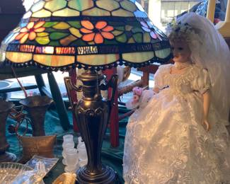 Tiffany style lamp