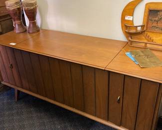 Mid century stereo cabinet