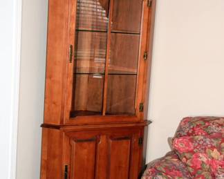 Tell City Corner Cabinet