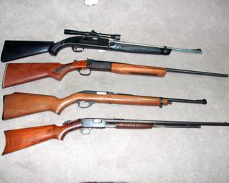 Rifles, Shotguns & Air Gun