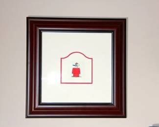 Peanuts Red Baron Litho