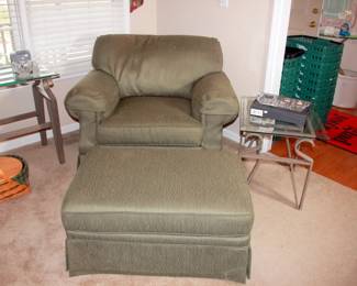 Flexsteel Chair & Ottoman