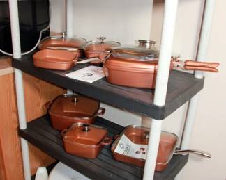 Cooks Companion 15 pc. Perfect Weight Fusion Cookware (New in Original Boxes)