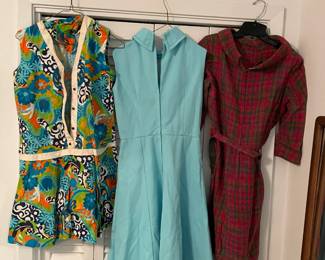 SO MUCH vintage 60-70's ladies vintage clothing. 