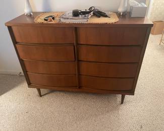 Lane furniture Mid Century Modern bedroom furniture. 