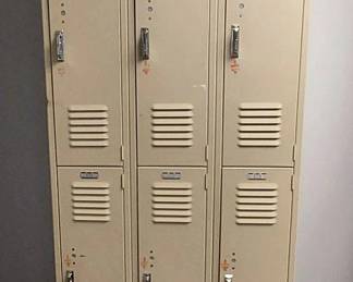 6 Unit Lyon Storage Lockers