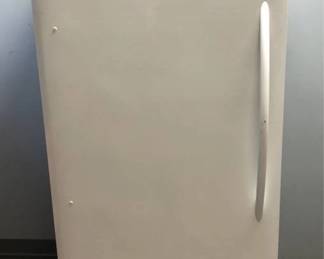 White Frigidaire Upright Refrigerator