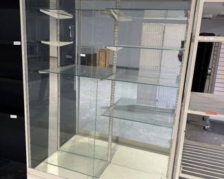 Metal and Glass Display Case