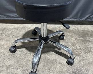Black Lab Drafting Chair Stool with Pneumatic Lift