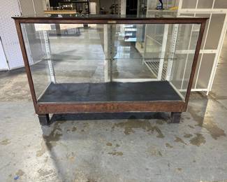 Columbus Show Cases Wood and Glass Display Cabinet