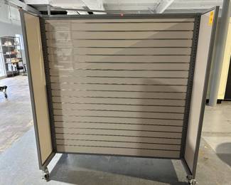 Slat Wall on Wheels