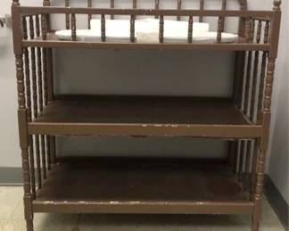 ThreeTier Jenny Lind Style Baby Changing Table