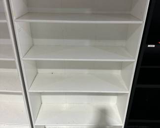 White 5 Shelf Storage Shelf