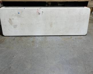 White Lifetime Folding Table