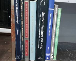 8 Reference Books Mainly Antiques