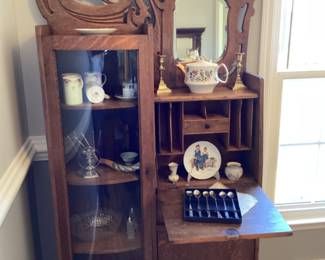 Oak Curio/Secretary