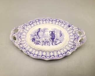 Ironstone - Claremont - 
J. Clementson small platter