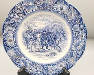 ☆Liberty Blue☆
made in England
Printed on Staffordshire ironstone