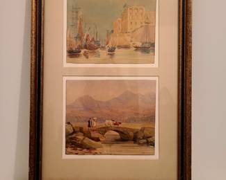 Watercolors from 1928