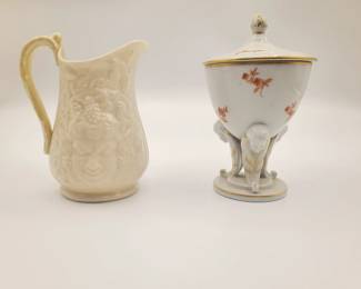 • Belleek pitcher
• Herend Chinese Bouquet Potpourri Covered - SOLD
