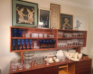 Teakwood hutch - purchased in 1962 