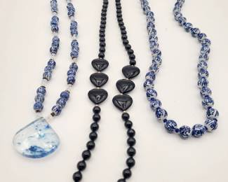 Beaded necklaces