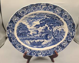 Vintage Japanese Platter A.A. Importing Co.
 Made in Japan 