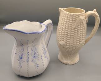 ▪︎ Delft hand painted Portugal pitcher
▪︎ Wittman & Roth corn pitcher 