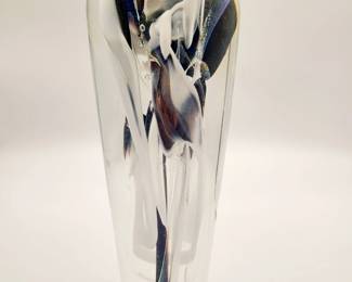 Signed glass art sculpture by Chihuly 