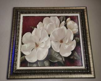 Magnolia Flower Painting 