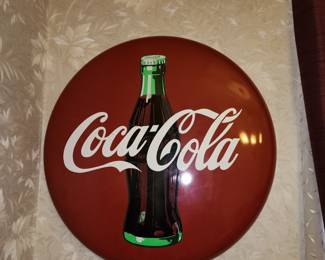 Vintage Coke Metal Sign