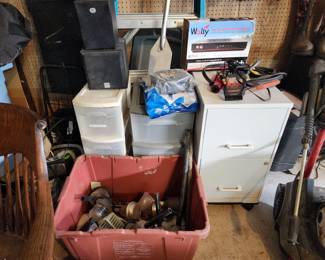 Solar Lights - File Cabinet - Storage Cabinets - Speakers