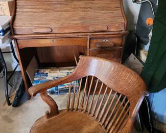 Roll Top Desk Closed