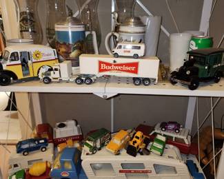 Budweiser Metal Toy Trucks - Vintage Metal Toy Trucks 