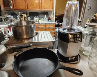 Ninja - Lodge Cast Iron Skillet 