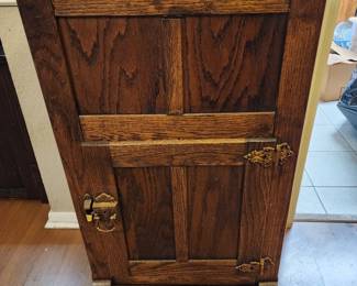 Antique Oak Ice Box