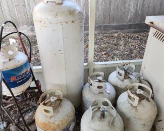 Propane Bottles - 45 Gallon Propane Bottle 