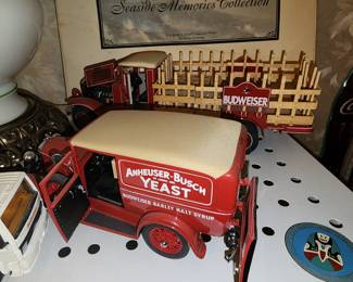 Budweiser Metal Toy Trucks