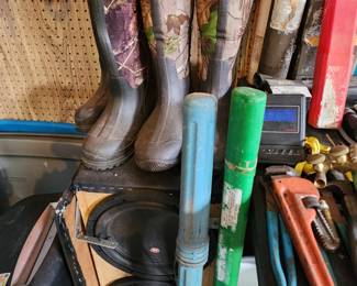 Rubber Boots - Welding Rods - Large Speaker