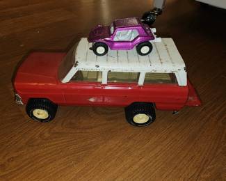 Vintage Metal Toy Bronco
