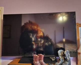 Large TV - Vintage Child's Boots