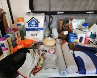 Garage Misc. Hot Tub Chemicals 